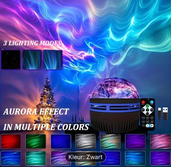 Magische Aurora Lichtshow